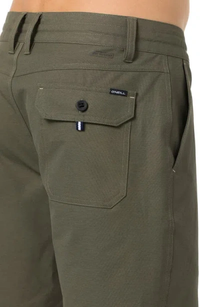 O'neill Trvlr Hybrid Cargo Shorts In Gray