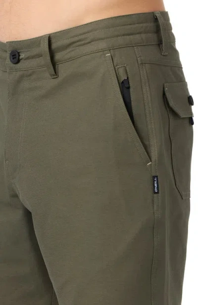 O'neill Trvlr Hybrid Cargo Shorts In Gray
