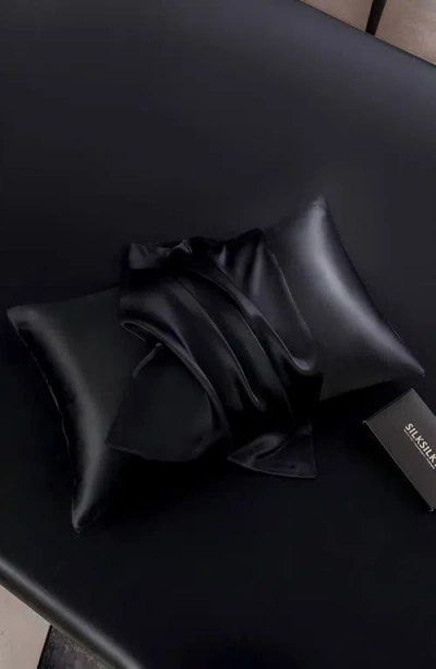 Silksilky Set Of 2pcs-22momme Mulberry Silk Hidden Zipper Pillowcase