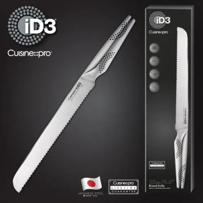 Cuisine::pro Id3 8.5" Bread Knife In Metallic