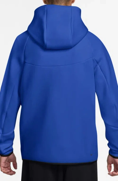 Nike Tech Windrunner Zip Hoodie In Blue