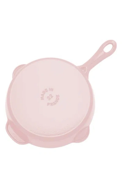 Staub 8.5-inch Enameled Cast Iron Traditional Deep Skillet In Pink