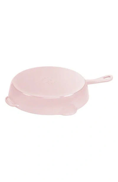 Staub 8.5-inch Enameled Cast Iron Traditional Deep Skillet In Pink
