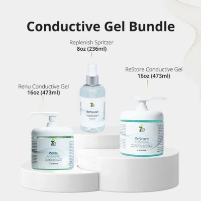 7e Wellness Microcurrent Conductivity Gel Bundle For Aging & Stressed Skin