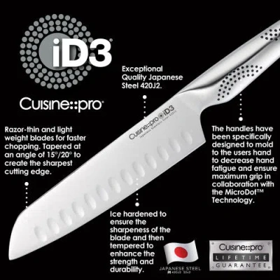 Cuisine::pro Id3 3.5" Paring Knife In Metallic