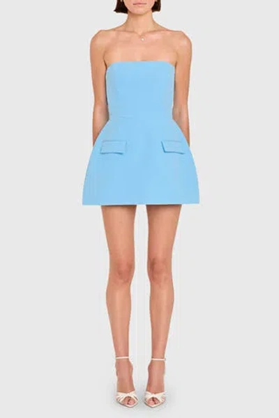 Amanda Uprichard Strapless Bethany Skort Romper