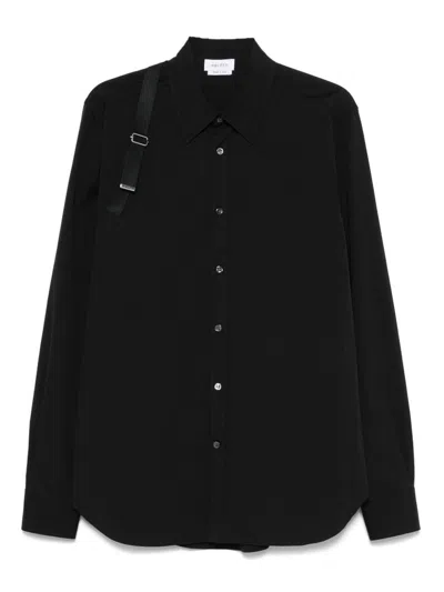 Alexander Mcqueen Shirt Mcqueen Men Color Black In Black