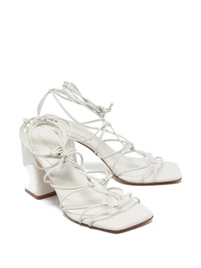 Pre-owned Gianvito Rossi  90mm Knotted Leather Sandals