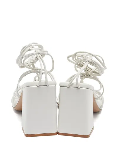 Pre-owned Gianvito Rossi  90mm Knotted Leather Sandals