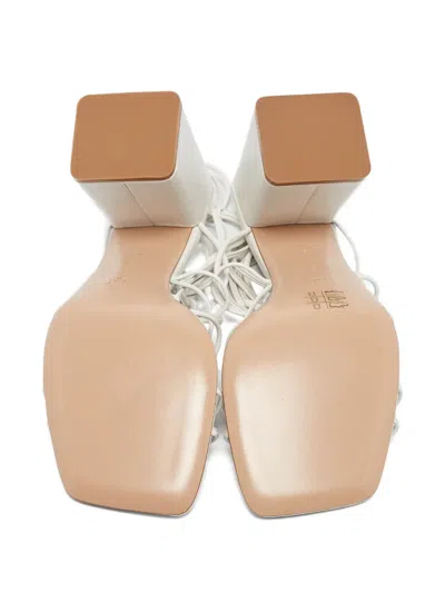 Pre-owned Gianvito Rossi  90mm Knotted Leather Sandals