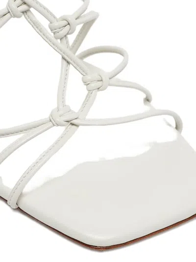 Pre-owned Gianvito Rossi  90mm Knotted Leather Sandals