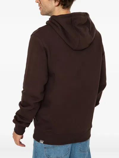 The North Face Drew Peak Logo-print Hoodie In Brown