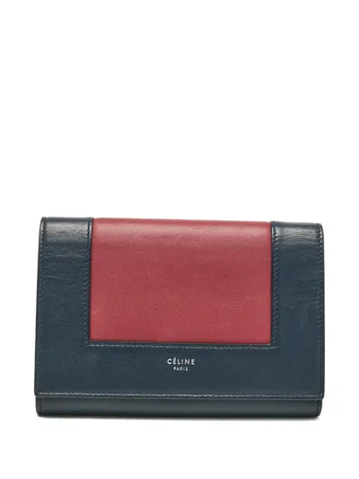 Pre-owned Celine Tri-fold Leather Wallet