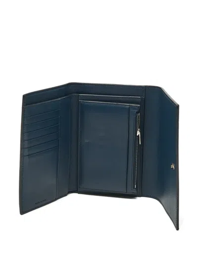 Pre-owned Celine Tri-fold Leather Wallet
