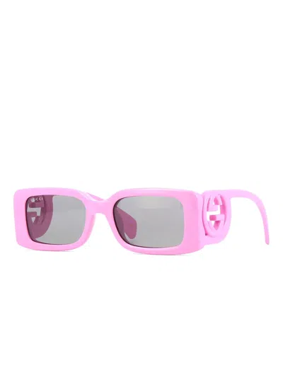 Gucci Interlocking G Square-frame Sunglasses