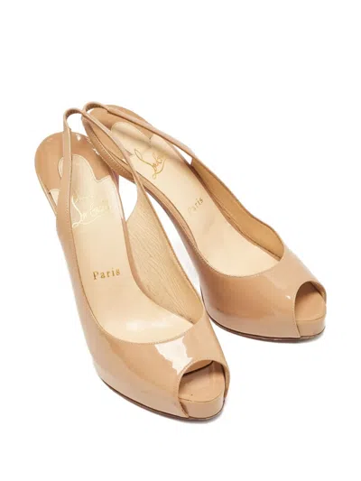 Pre-owned Christian Louboutin 125mm Leather Heeled Pumps