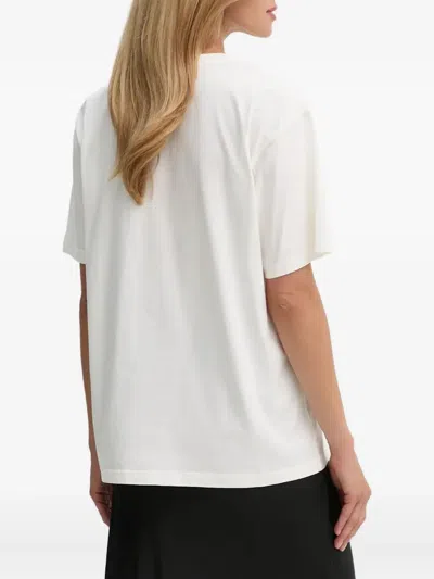 Nanushka Logo-embroidered Short-sleeve T-shirt