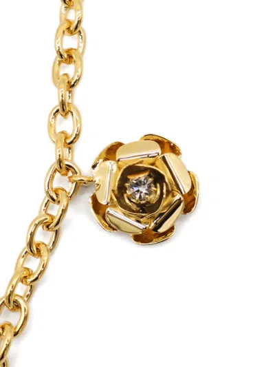 Blumarine Chain-link Butterfly-charm Necklace In Gold
