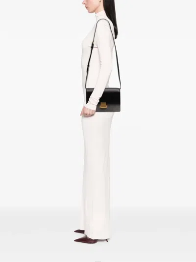 Pre-owned Saint Laurent 2018 Medium Calfskin And Suede Bellechasse Bag Crossbody Bag