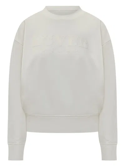 Pinko Logo-print Sweatshirt In White