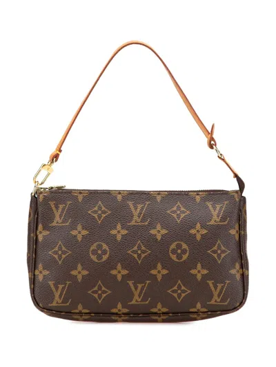 Pre-owned Louis Vuitton 1999 Monogram Pochette Accessoires Shoulder Bag