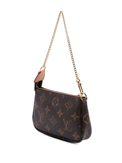 Pre-owned Louis Vuitton 2020 Monogram Mini Pochette Accessoires Handbag