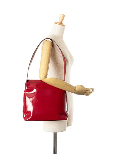 Pre-owned Prada 2000-2013 Patent Leather Shoulder Bag