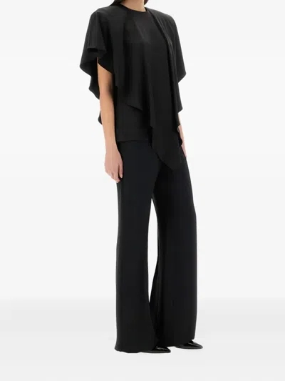 Stella Mccartney Women's Draped Top In Black
