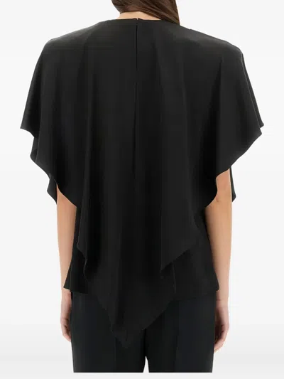 Stella Mccartney Women's Draped Top In Black