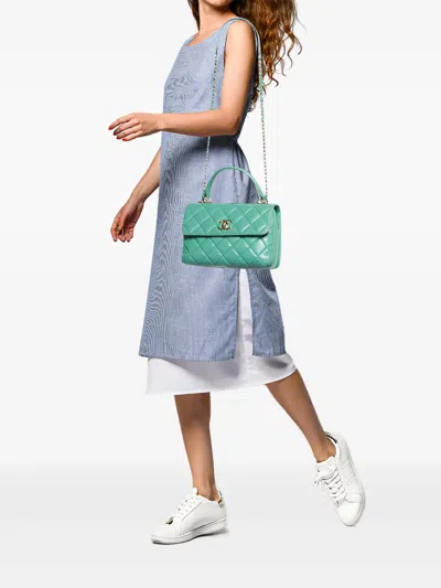 Pre-owned Chanel Trendy Cc Flap Tote Bag