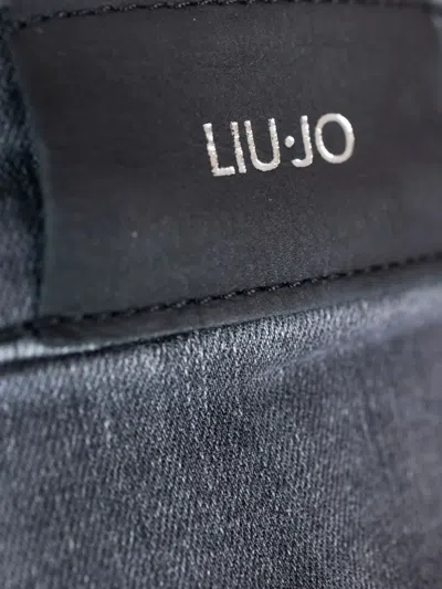Liu •jo Liu Jo Bottom Up Skinny Jeans In Gray