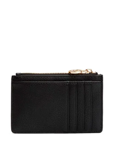 Tommy Hilfiger Logo-plaque Cardholder In Black