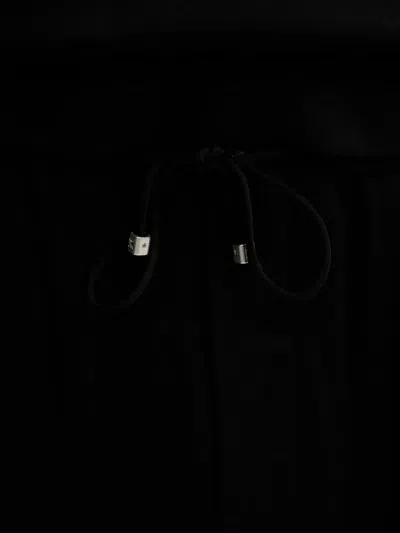 Nanushka Drawstring Trousers In Black