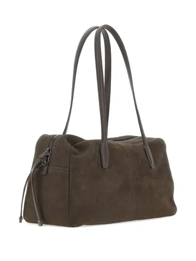 Gianni Chiarini Suede Top-handle Tote Bag