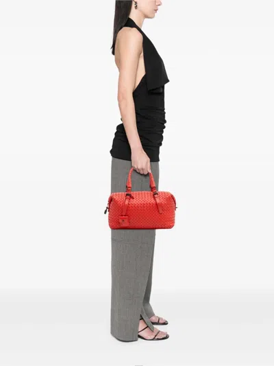 Pre-owned Bottega Veneta 2010 Nappa Intrecciato Boston Bag