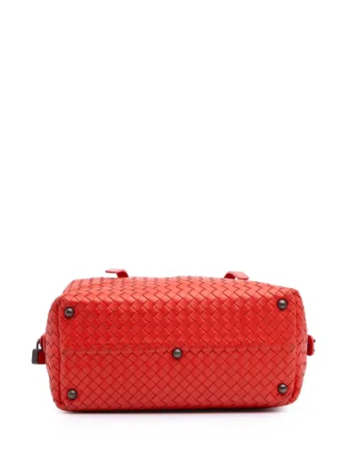 Pre-owned Bottega Veneta 2010 Nappa Intrecciato Boston Bag