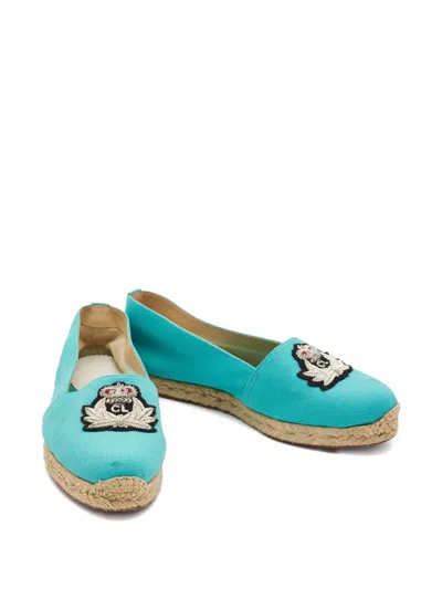 Pre-owned Christian Louboutin Leather Espadrilles