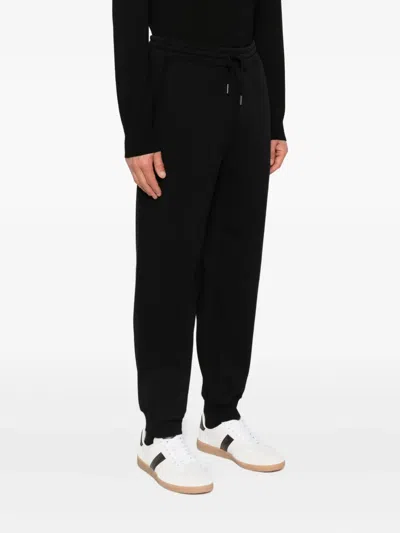 Tom Ford Cotton Drawstring Waist Sweat Joggers In Black