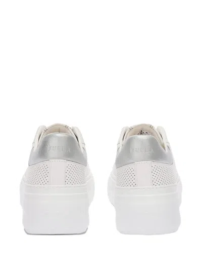 Furla 50mm Nuage Lace-up Platform Sneakers In White