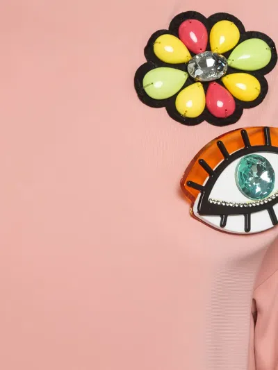 Pre-owned Moschino Appliqué-detail Dress