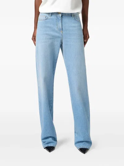 Elisabetta Franchi Rhinestone-embellished Jeans