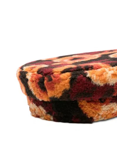 Ruslan Baginskiy Patterned Baker Boy Hat In Multi
