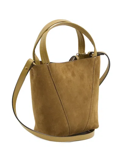 Chloé Small Spin Suede Leather Tote Bag