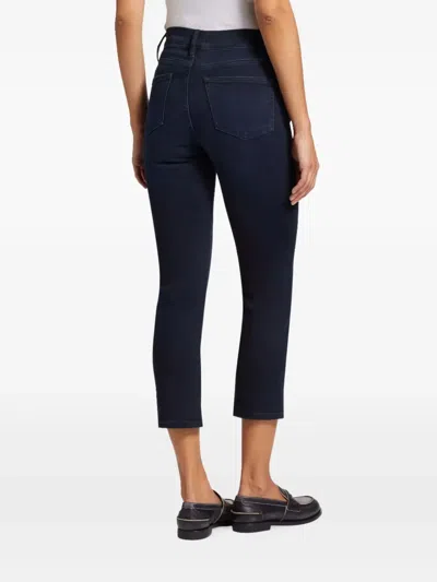 Frame Cropped Jeans In Blue