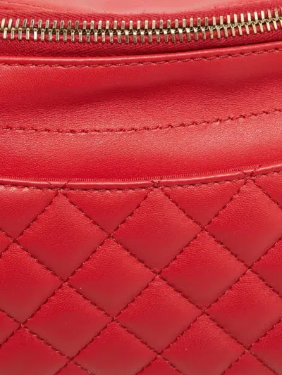Pre-owned Chanel Quilted Leather Belt Bag
