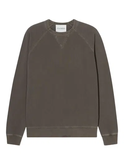 Closed Raglan-sleeve Sweatshirt In Gray