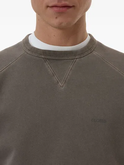 Closed Raglan-sleeve Sweatshirt In Gray