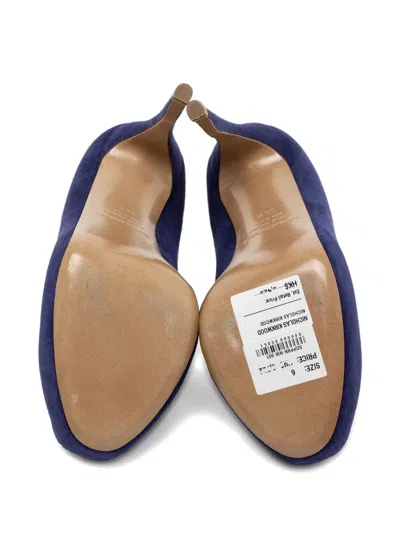 Pre-owned Nicholas Kirkwood  125mm Suede Platform Pumps