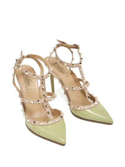 Pre-owned Valentino Garavani 105mm Rockstud Pumps