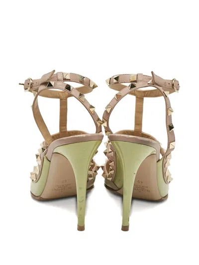 Pre-owned Valentino Garavani 105mm Rockstud Pumps